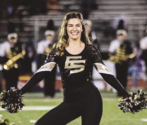 EMILY WEST, seen performing as a member of the Tigerettes, will soon be a part of the dance squad’s coaching staff. DUSTIN DANNER | Staff