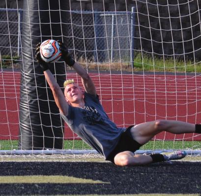 EXCELSIOR SPRINGS goalkeeper Braxton Moffett is among the Tigers who receive postseason honors. DUSTIN DANNER | Staff