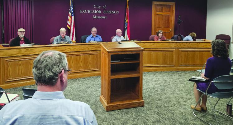 EXCELSIOR SPRINGS City Council members share their closing remarks. MIRANDA JAMISON | Staff
