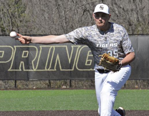 PITCHING SIDEARM is more physically demanding than it appears, as a certain sports editor has learned from covering Excelsior Springs baseball. SHAWN RONEY | Staff