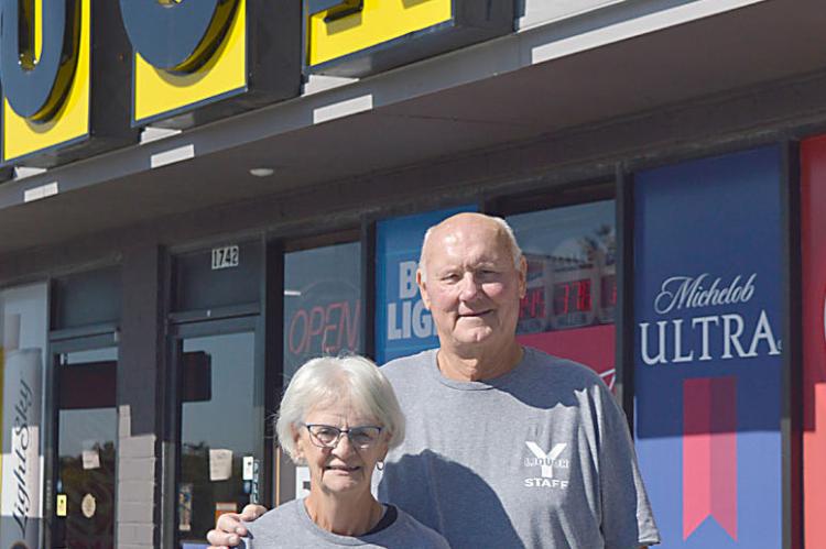 OWNERS BILLY and Bob Hart celebrate 50 years of Y Liquor with a Customer Appreciation Day. TARA ALTIS | Staff