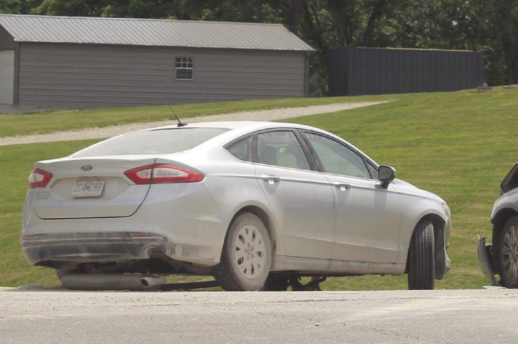 75-YEAR-OLD LAWSON resident Kathleen R Mullin stopped at the stop sign at Highway M and pulled into the path of 37-year old Crystal G Boyd of Lexington. MIRANDA JAMISON | Staff