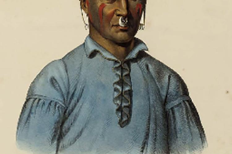 THIS 1838 lithograph of Kish-Kal-Wa, a Shawnee chief, was created by Charles Bird King. Shawnees lived in Missouri from 1787-1826. During the War of 1812, the Shawnee, under Kish-Kal-Wa’s leadership, served as scouts for the Missouri Rangers in the Territory of Missouri. ARROW ROCK STATE HISTORIC SITE | Submitted