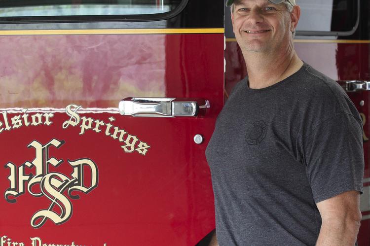 FIRE CAPTAIN Scott Guthrie shares his love for the Excelsior Springs community as he celebrates 17 years with the department. MIRANDA JAMISON | Staff