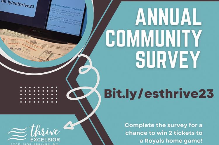 SURVEYS GIVE A VOICE to the community. Take a moment to complete it.