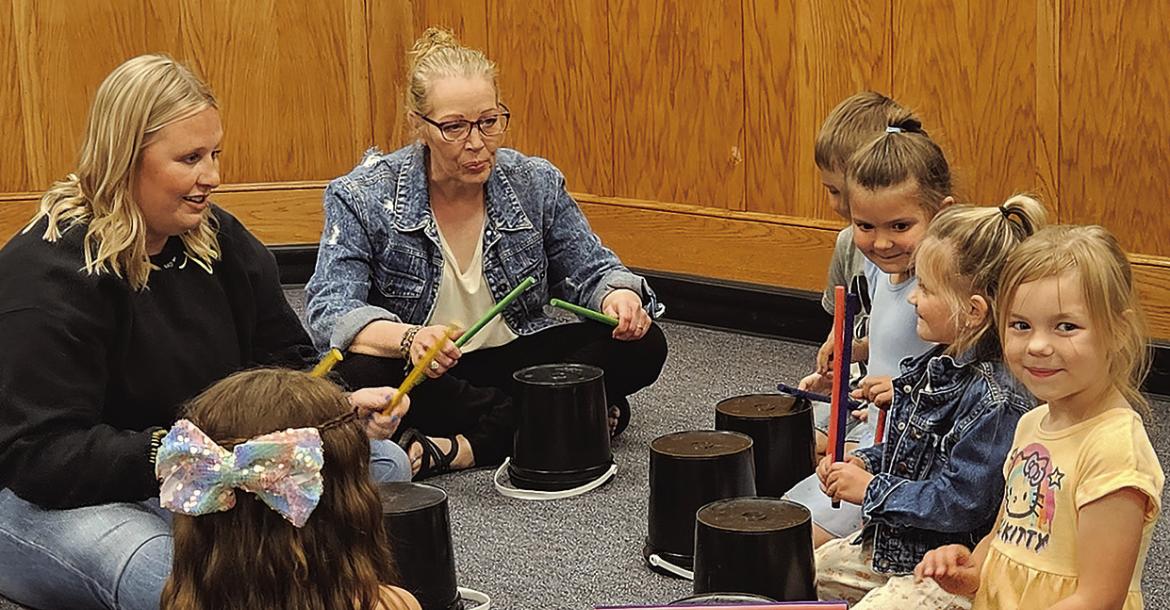 Early childhood performs for school board
